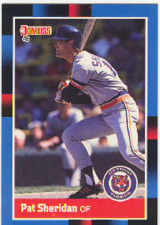 1988 Donruss Baseball Cards    522     Pat Sheridan